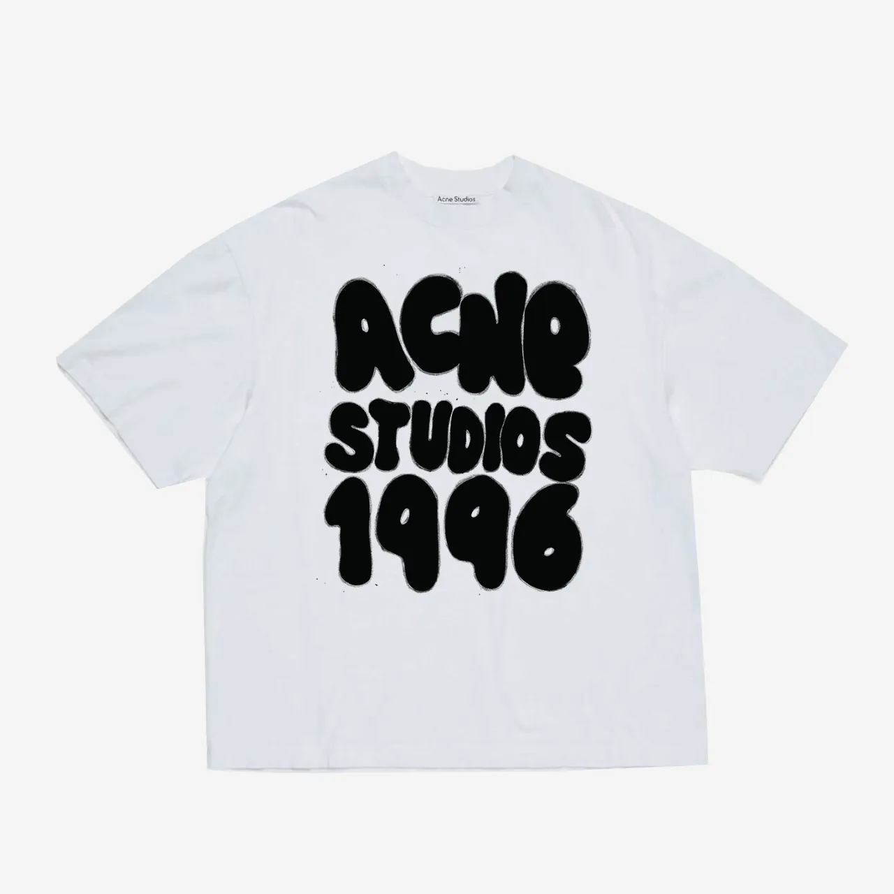 Acne Studios T G Breathable White Black Size XS S M L (55)